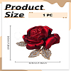 1Pc Rose Enamel Pins JEWB-LP0006-01-2