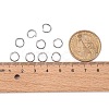 Tarnish Resistant 304 Stainless Steel Open Jump Rings STAS-R049-8x1mm-2