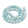 Natural Amazonite Beads Strands G-T106-188-3
