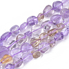 Natural Ametrine Beads Strands G-S363-052-1
