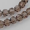 Transparent Glass Bead Strands GLAA-G013-4mm-63-3