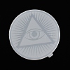 Eye of Providence/All-seeing Eye DIY Silicone Statue Mold AJEW-D052-02-6