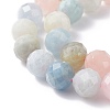 Natural Morganite Beads Strands G-S345-10mm-012-5