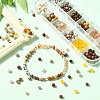 DIY Natural Gemstone Round Beads Stretch Bracelets Making Kits DIY-YW0011-52-4