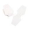 White Necklace Jewellery Displays Cards X-NDIS-ZX002-2