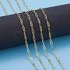 Soldered Brass Paperclip Chains CHC-G005-06G-5