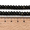 Natural Golden Sheen Obsidian Beads Strands G-A280-A15-01-5