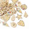 Epoxy Resin Pendants RESI-X0001-40-2