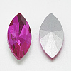 Pointed Back Glass Rhinestone Cabochons RGLA-T083-3x6mm-09-2