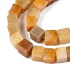 Natural Topaz Jade Beads Strands G-T139-8x8-30B-3