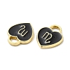 Alloy Enamel Charms ENAM-D046-01G-3