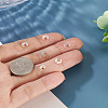 6Pcs 925 Sterling Silver Hollow Initial Beads STER-TA0001-53C-7