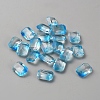 130Pcs Gradient Color Transparent Resin Cabochons RESI-TAC0018-30D-1