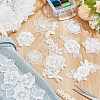 24Pcs 12 Styles Computerized Embroidery Polyester Ornament Accesories DIY-GA0007-55C-4