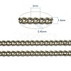 Brass Twisted Chains CHC-S108-AB-NF-6