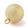 Brass Bell Pendants KK-NH0001-01G-2