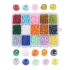 1 Box 15 Color 6/0 Glass Seed Beads SEED-X0023-B-1