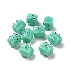 Halloween Opaque Resin Beads RESI-E023-01F-3