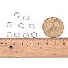 Tarnish Resistant 304 Stainless Steel Open Jump Rings X-STAS-R049-7x1mm-2