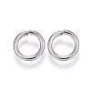 Tarnish Resistant 304 Stainless Steel Open Jump Rings A-STAS-E113-11P-1