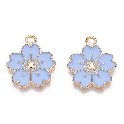 Alloy Enamel Pendants ENAM-S121-115E-1