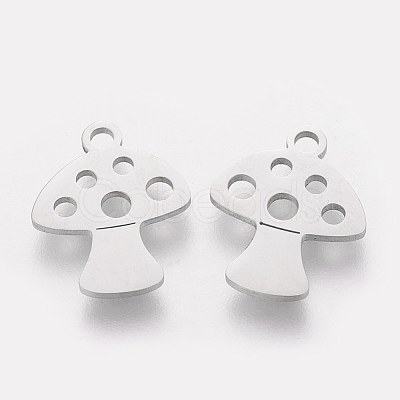 Non-Tarnish 201 Stainless Steel Charms STAS-S105-T491-1