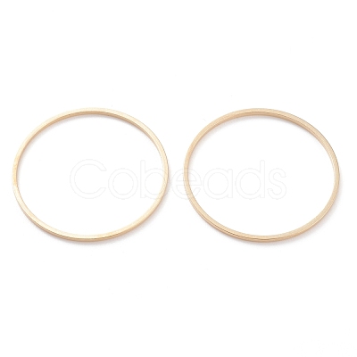 Brass Linking Rings KK-Y003-03J-G-1