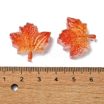 Thanksgiving Day Transparent Epoxy Resin Decoden Cabochons CRES-I030-14A-1