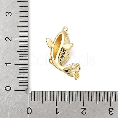 Brass Enamel Pendants KK-B148-12G-02-1