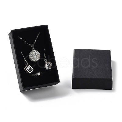 Cardboard Paper Jewelry Set Boxes CBOX-G015-04-1
