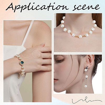 200Pcs ABS Plastic Imitation Pearl Bead KY-SC0002-03-1