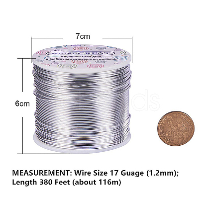 Round Aluminum Wire AW-BC0001-1.2mm-02-1