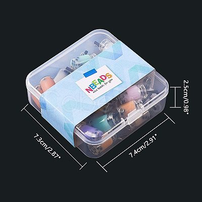 Glass Bottle Pendants CRES-NB0001-08-1