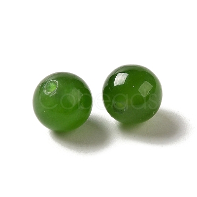 Natural Nephrite Jade/Hetian Jade Beads G-NH0001-08A-1