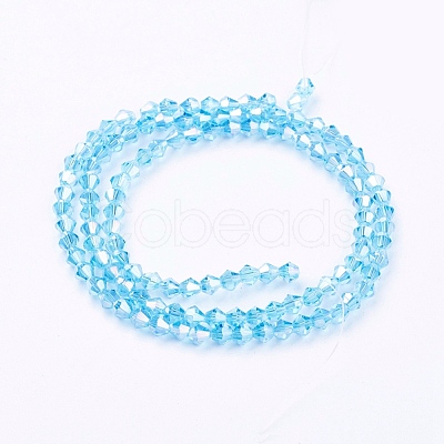 Glass Beads Strands X-EGLA-S056-03-1