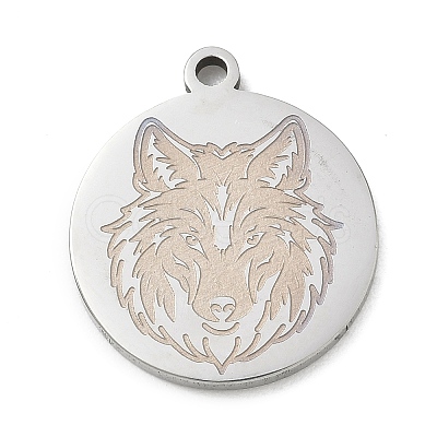 201 Stainless Steel Pendants SA-CBA3D3A-05P-03-1