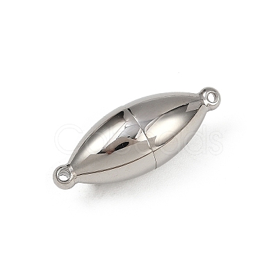 304 Stainless Steel Magnetic Clasps Hand Polished STAS-C127-14P-1