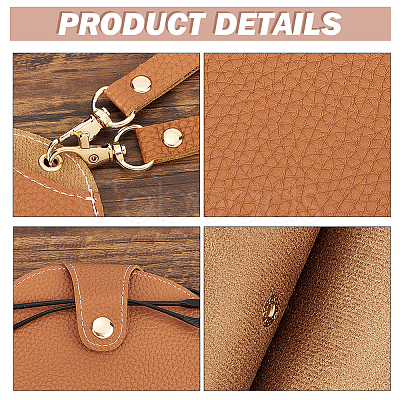 Imitation Leather Glasses Cases AJEW-WH0248-241E-1