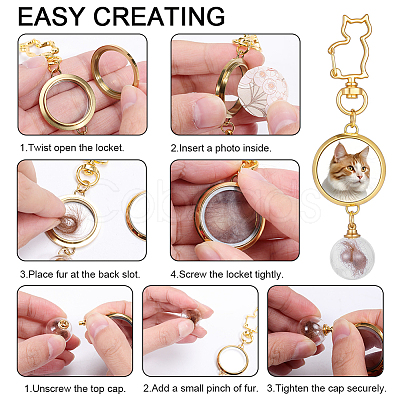 Glass Openable Perfume Bottle Pendant Decorations HJEW-DR00317-1