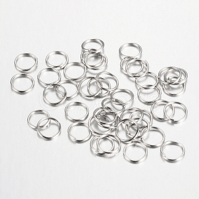 Iron Open Jump Rings X-IFIN-A018-10mm-P-NF-1