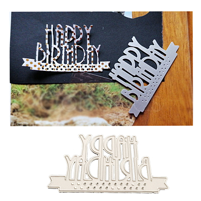 Carbon Steel Embossing Knife Die Cutting for DIY Template DIY-P042-36-1
