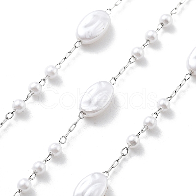 Handmade 304 Stainless Steel Chains CHS-K020-06P-1