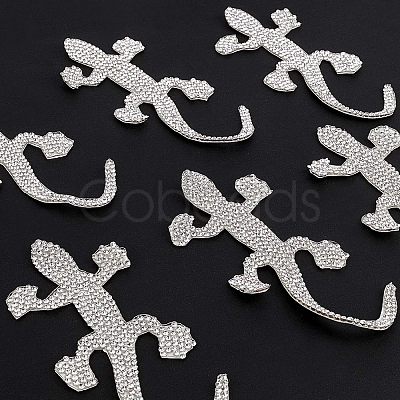 Self Adhesive Glitter Rhinestone Sticker DIY-FG0001-34-1