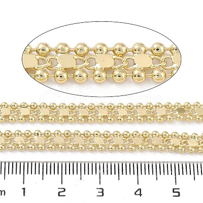 Rack Plating Brass Chains CHC-F018-06G-03-1