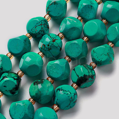 Synthetic Magnesite Beads Strand G-M367-23B-2-1