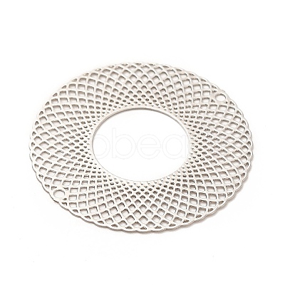 Rack Plating Brass Filigree Big Pendants LS-KKC-K001-13P-1