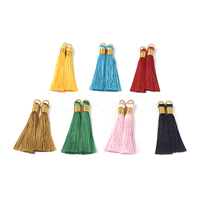 Polyester Tassel Big Pendant Decorations FIND-L005-M-1