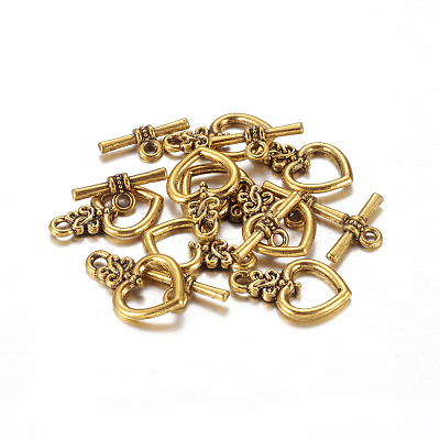 Alloy Toggle Clasps LS-EA9137Y-1