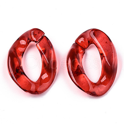 Transparent Acrylic Linking Rings OACR-S036-001A-J05-1