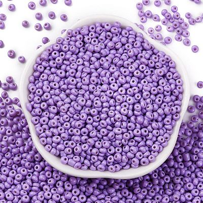 8/0 Baking Paint Glass Seed Beads X1-SEED-M012-02A-47-1